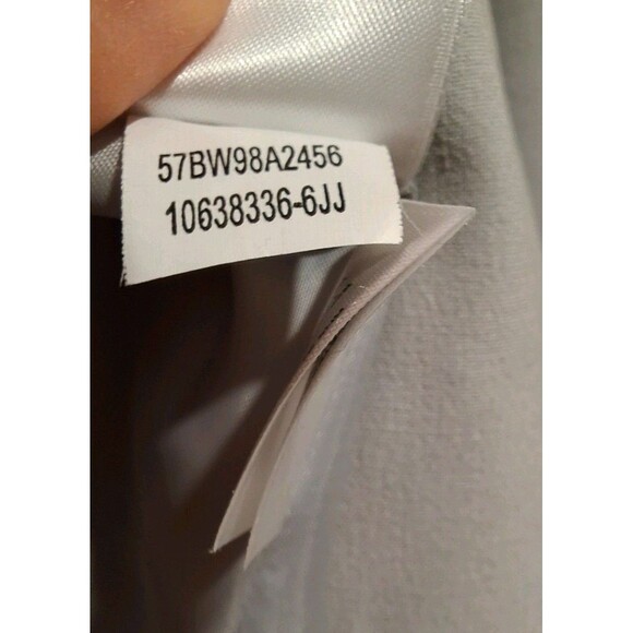 Nine West Two Tone Plus Size Open Blazer Grey And Black | Size 20W - Picture 10 of 12